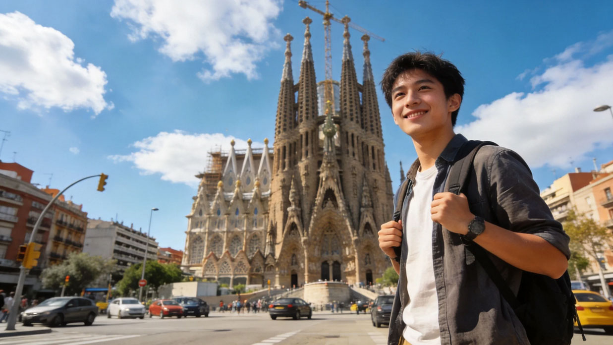 去西班牙旅行/生活